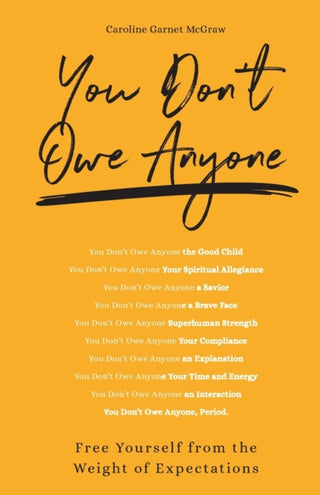 Cover image for 9781506464091 - You Don't Owe Anyone