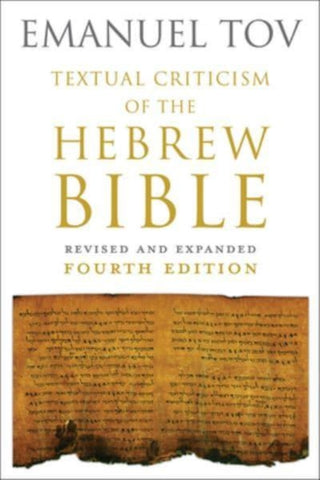 Cover image for 9781506483481 - Textual Criticism of the Hebrew Bible
