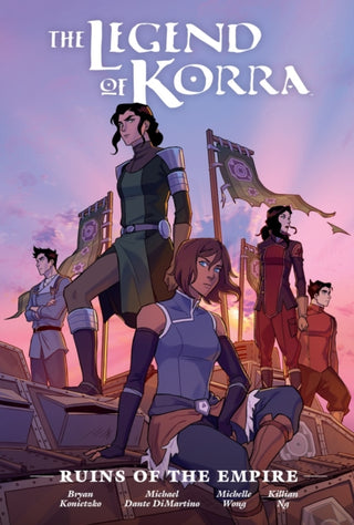 Cover image for 9781506708935 - The Legend of Korra: Ruins of the Empire Library Edition
