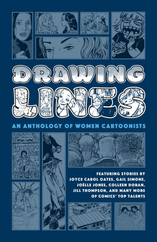 Cover image for 9781506716886 - Drawing Lines: An Anthology of Women Cartoonists