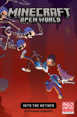Cover image for 9781506718880 - Minecraft: Open World--Into the Nether (Graphic Novel)