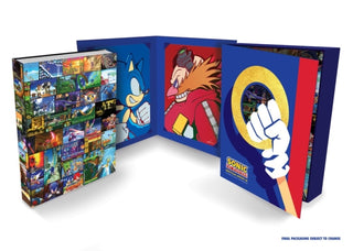 Cover image for 9781506720173 - Sonic the Hedgehog Encyclo-speed-ia (Deluxe Edition)