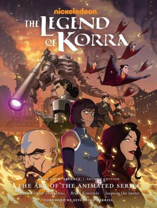 Cover image for 9781506721880 - The Legend of Korra: The Art of the Animated Series - Book 4