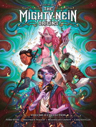 Cover image for 9781506723815 - Critical Role: The Mighty Nein Origins Library Edition Volume 2