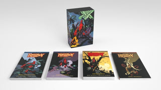 Cover image for 9781506725970 - Hellboy Omnibus Boxed Set