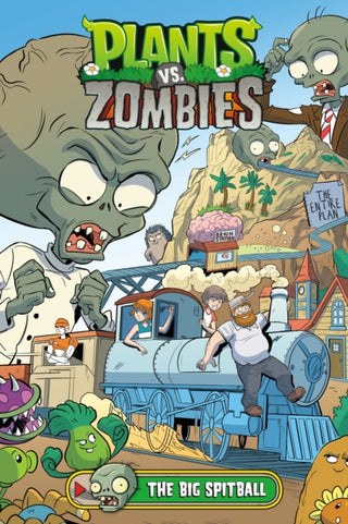 Cover image for 9781506728490 - Plants vs. Zombies Volume 24: The Big Spitball