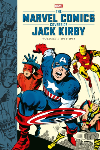 Cover image for 9781506732466 - The Marvel Comics Covers of Jack Kirby Volume 1