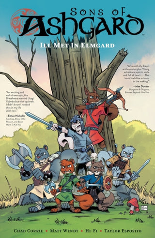 Cover image for 9781506733616 - Sons of Ashgard: Ill Met in Elmgard