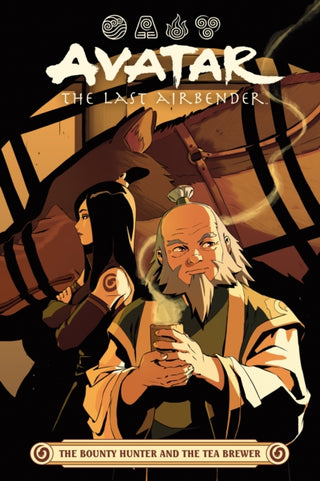 Cover image for 9781506737720 - Avatar: The Last Airbender -- The Bounty Hunter and the Tea Brewer