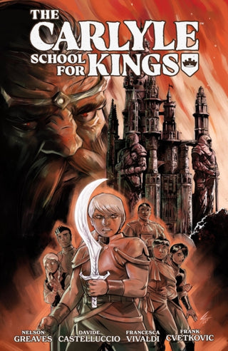 Cover image for 9781506743899 - The Carlyle School for Kings