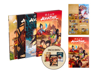 Cover image for 9781506743936 - Avatar: The Last Airbender--Fire and Family Treasury Boxed Set