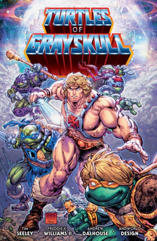 Cover image for 9781506744827 - Masters of the Universe/Teenage Mutant Ninja Turtles: Turtles of Grayskull