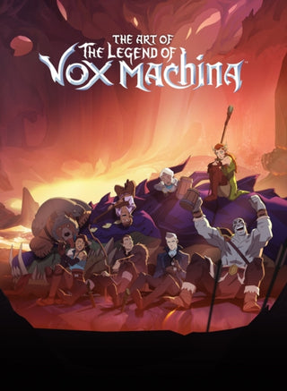 Cover image for 9781506747590 - The Art of The Legend of Vox Machina