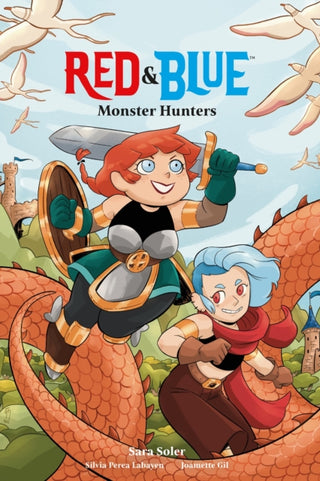 Cover image for 9781506749815 - Red & Blue: Monster Hunters