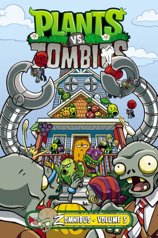 Cover image for 9781506753300 - Plants vs. Zombies Zomnibus Volume 5