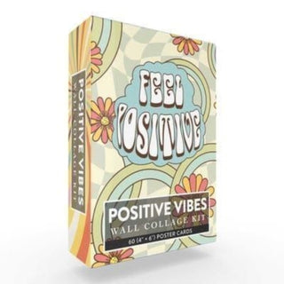Cover image for 9781507220917 - Positive Vibes Wall Collage Kit
