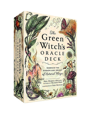 Cover image for 9781507221136 - The Green Witch's Oracle Deck