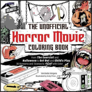Supplemental image for 9781507221365 - The Unofficial Horror Movie Coloring Book