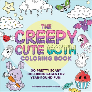 Supplemental image for 9781507221662 - The Creepy Cute Goth Coloring Book