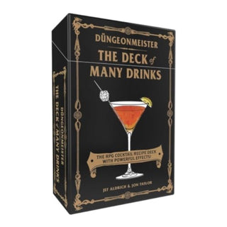 Cover image for 9781507222218 - Dungeonmeister: The Deck of Many Drinks