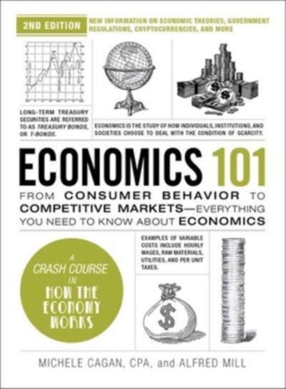 Cover image for 9781507222386 - Economics 101, 2nd Edition