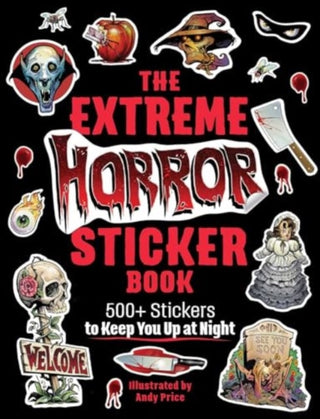 Cover image for 9781507222522 - The Extreme Horror Sticker Book