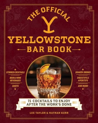 Cover image for 9781507222836 - The Official Yellowstone Bar Book
