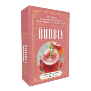 Cover image for 9781507222928 - Bubbly Cocktail Cards A–Z