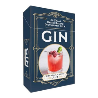 Cover image for 9781507222935 - Gin Cocktail Cards A–Z