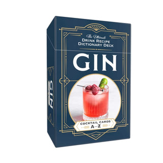 Cover image for 9781507222935 - Gin Cocktail Cards A–Z