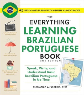 Cover image for 9781507223154 - The Everything Learning Brazilian Portuguese Book, 2nd Edition