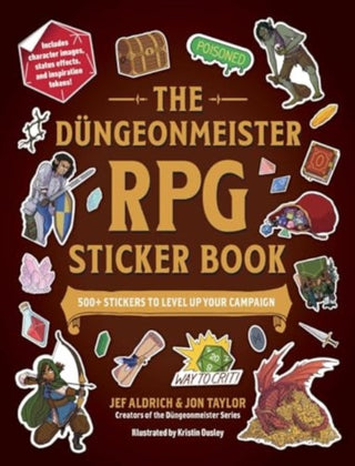 Cover image for 9781507223550 - Düngeonmeister Rpg Sticker Book