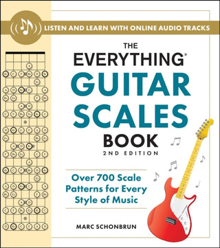 Cover image for 9781507223758 - The Everything Guitar Scales Book, 2nd Edition