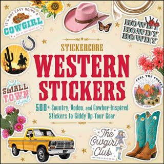 Cover image for 9781507226391 - Western Stickers
