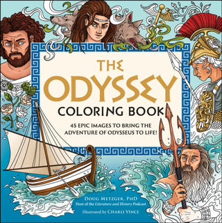 Cover image for 9781507226551 - The Odyssey Coloring Book