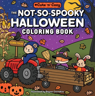 Cover image for 9781507226827 - The Not-So-Spooky Halloween Coloring Book