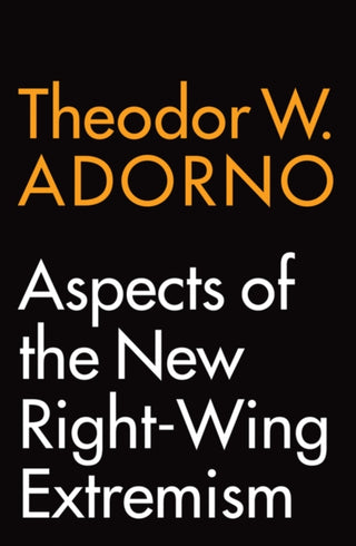 Cover image for 9781509541454 - Aspects of the New Right–Wing Extremism