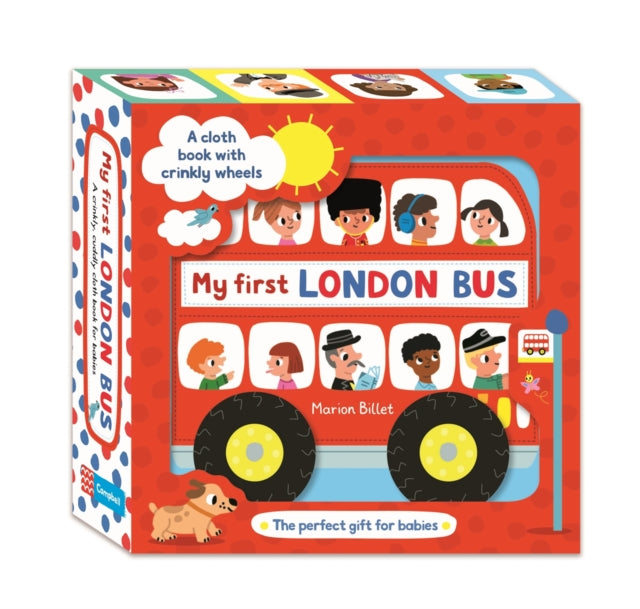 Cover image for 9781509881932 - My First London Bus Cloth Book