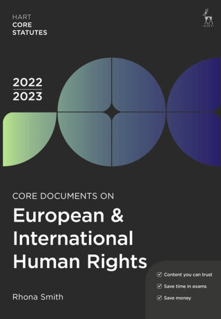 Cover image for 9781509960767 - Core Documents on European & International Human Rights 2022-23