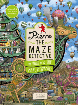 Cover image for 9781510230620 - Pierre the Maze Detective: The Hunt for the Maze Pyramid