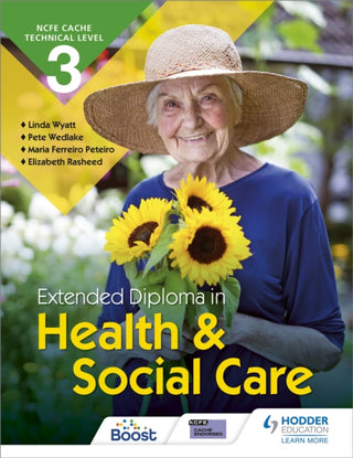 Cover image for 9781510403123 - NCFE CACHE Technical Level 3 Extended Diploma in Health and Social Care