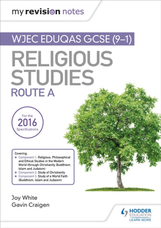 Cover image for 9781510414624 - My Revision Notes WJEC Eduqas GCSE (9-1) Religious Studies Route A