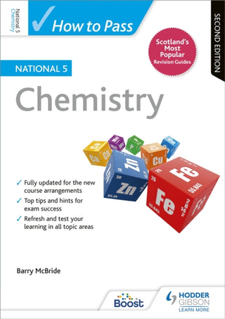 Cover image for 9781510420861 - How to Pass National 5 Chemistry, Second Edition