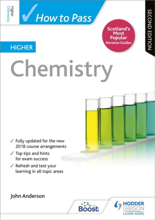 Cover image for 9781510452312 - How to Pass Higher Chemistry, Second Edition