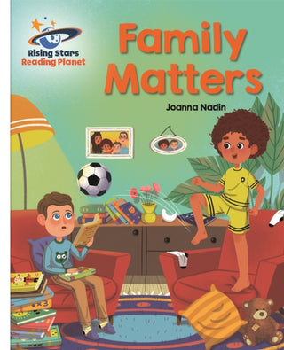 Cover image for 9781510486362 - Reading Planet - Family Matters - White: Galaxy