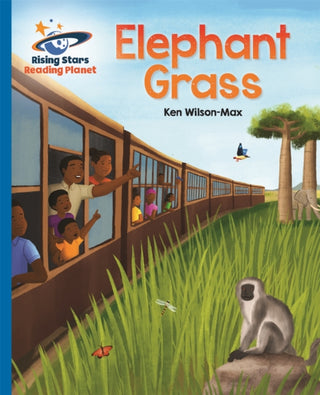 Cover image for 9781510486768 - Reading Planet - Elephant Grass - Blue: Galaxy