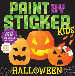 Cover image for 9781523506149 - Paint by Sticker Kids: Halloween