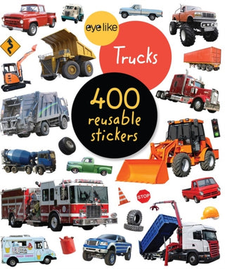 Supplemental image for 9781523506255 - Eyelike Stickers: Trucks