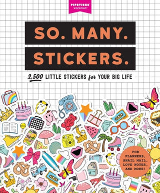 Cover image for 9781523507153 - So. Many. Stickers.