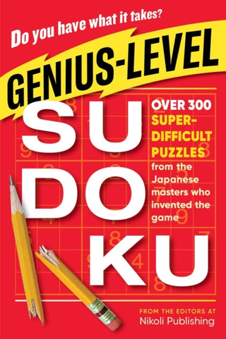 Cover image for 9781523508129 - Genius-Level Sudoku